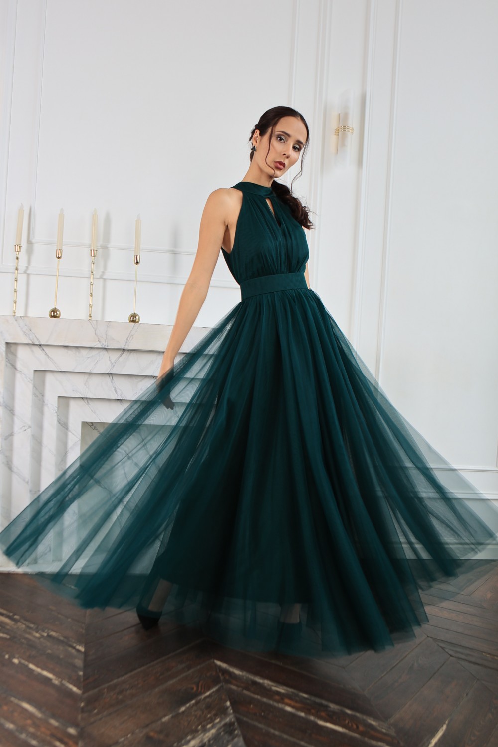 Платье из фатина: фото самых роскошных вариантов и обзор самых модных фасонов сезона
